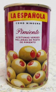 Oliven La Española mit Paprika